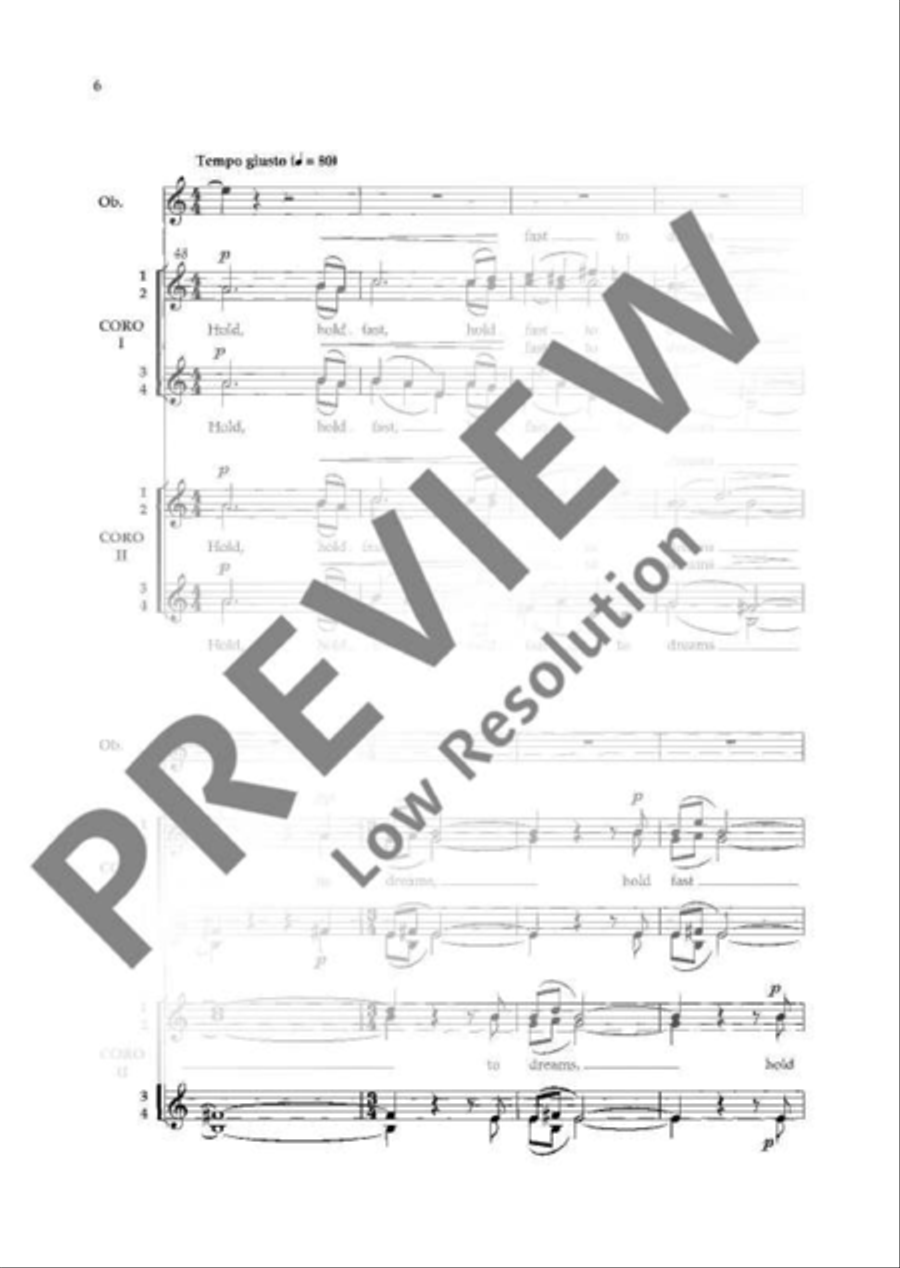 Dreams Women's Choir scores gallery preview page 7