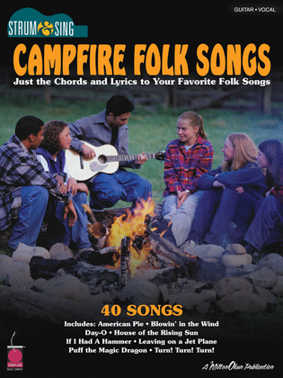 Book cover for Campfire Folk Songs