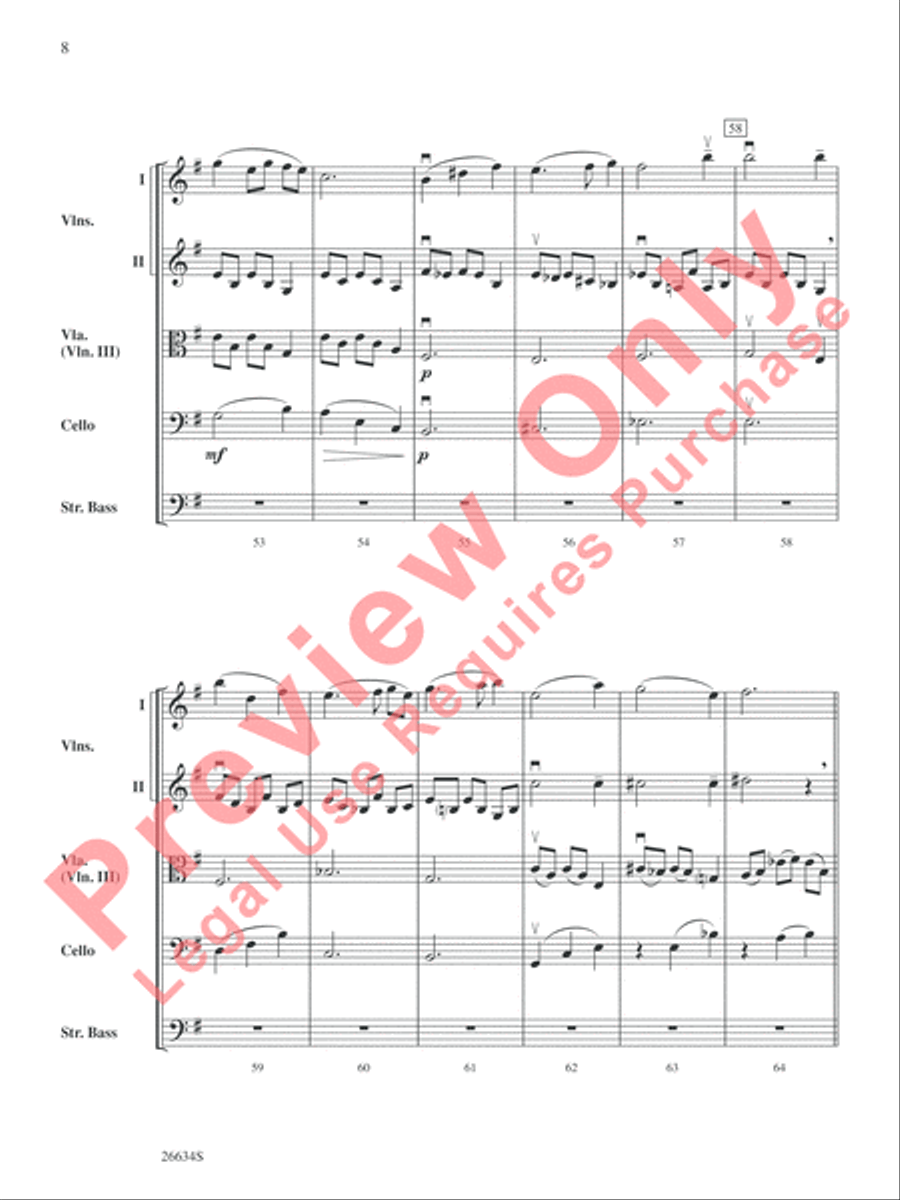 Ghosts of the Taman Negara String Orchestra scores gallery preview page 9