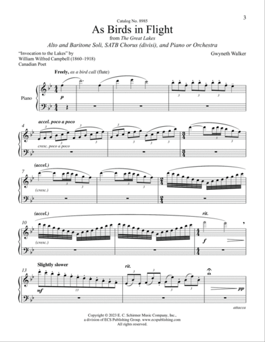 As Birds in Flight As Birds in Flight Divisi scores gallery preview page 3