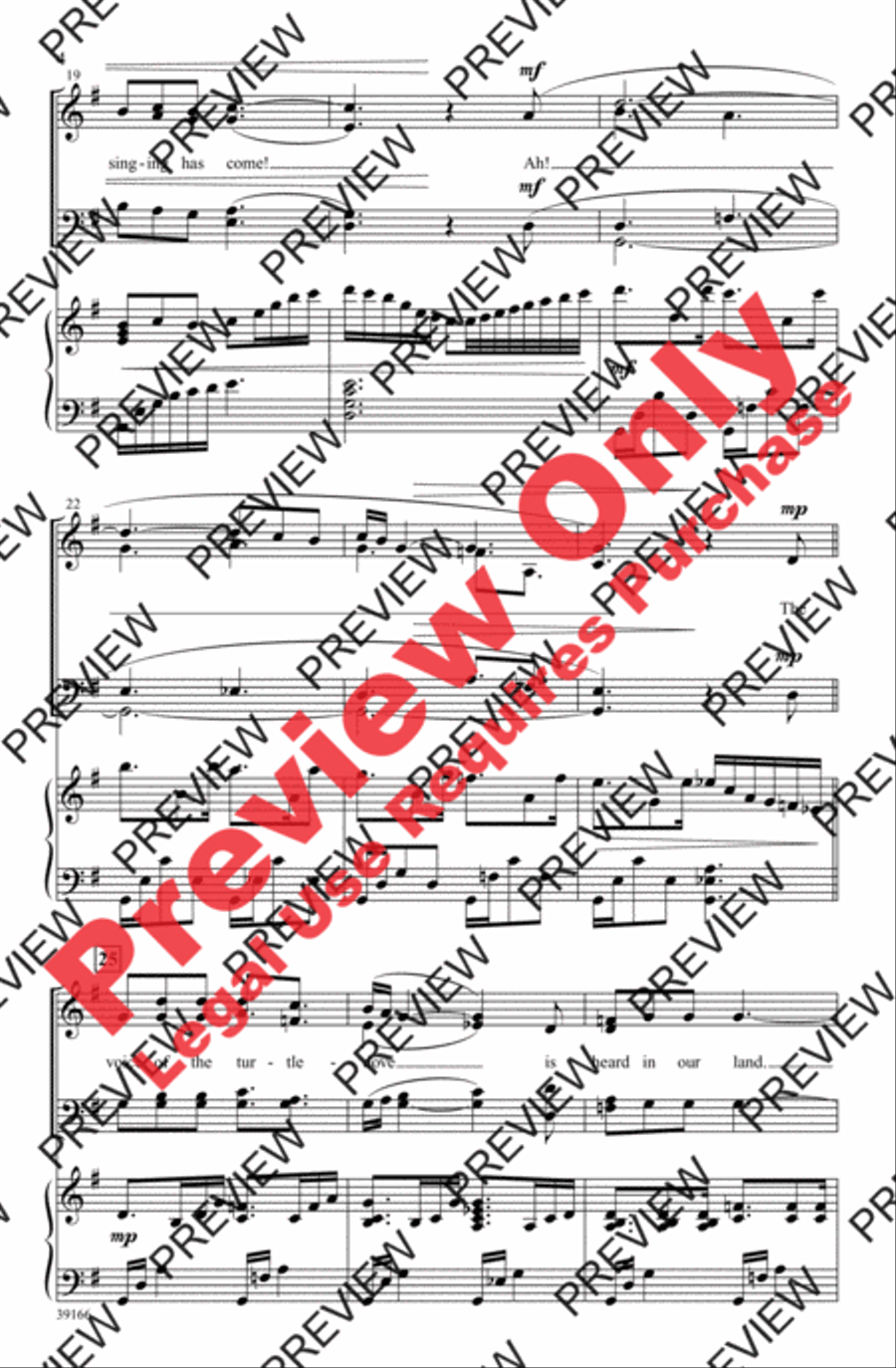 Come Away Come Away 4-Part scores gallery preview page 4