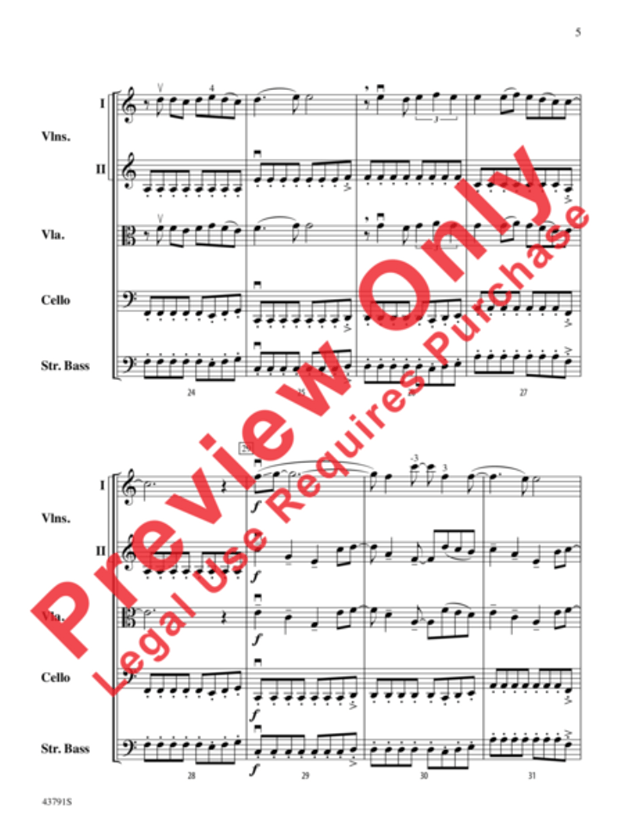 Starlight String Orchestra scores gallery preview page 22