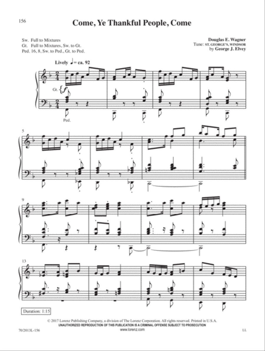 The Complete Organist, Vol. 2 Organ Solo scores gallery preview page 53