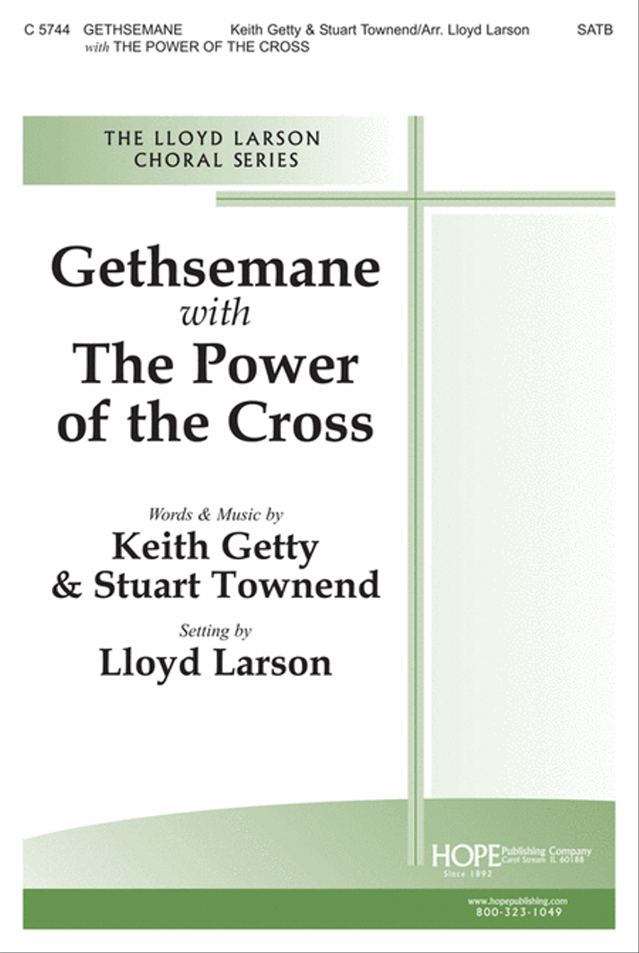 Gethsemane with The Power of the Cross 4-Part scores gallery preview page 1