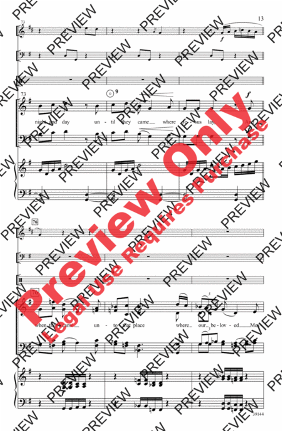 Enniscorthy Carol Enniscorthy Carol 4-Part scores gallery preview page 13