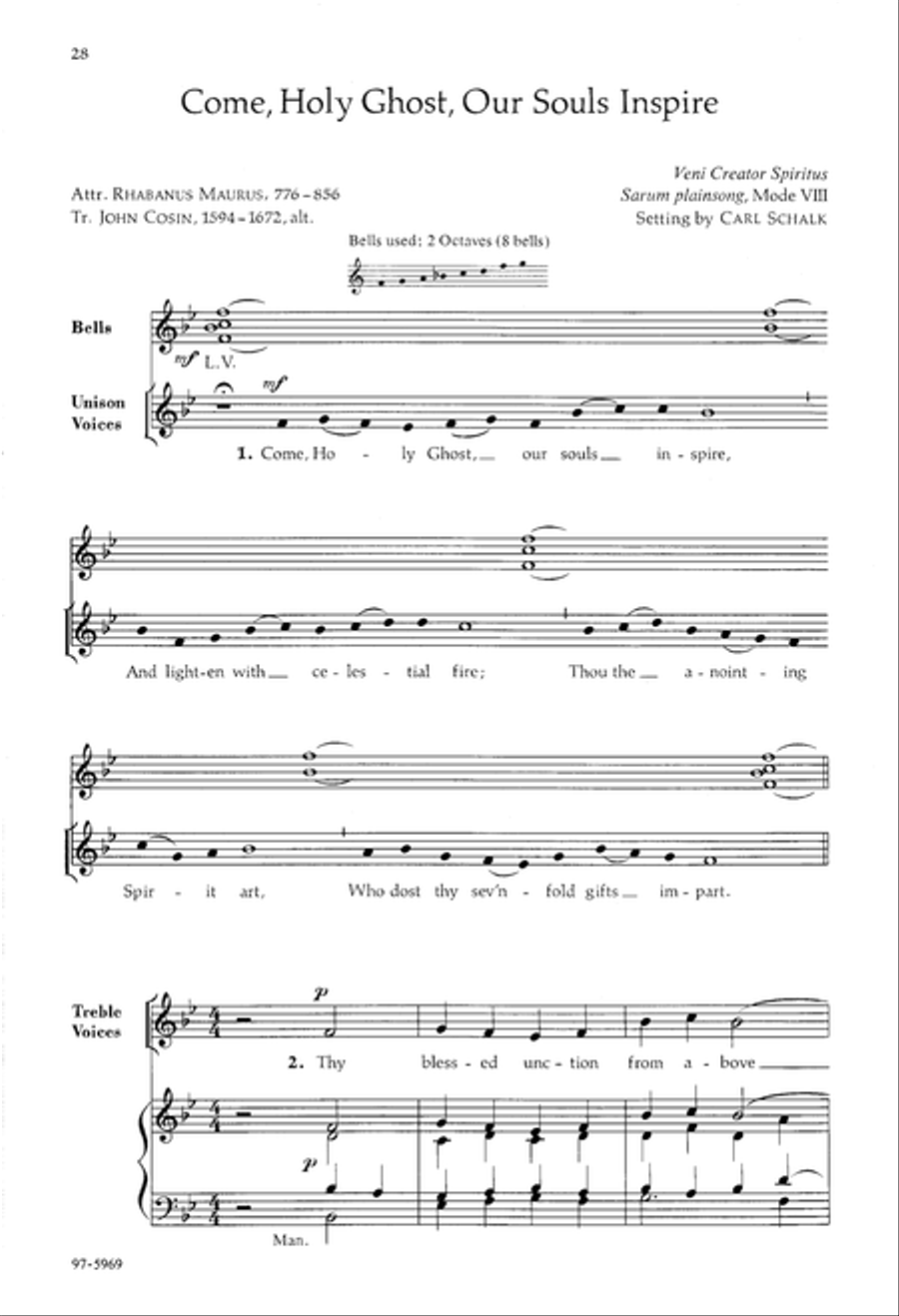 A Third Crown Choir Book 3-Part scores gallery preview page 9