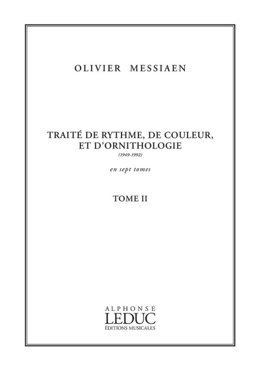Traite De Rythme, De Couleur Et D'ornithologie Volume 2