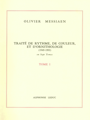 Traite De Rythme, De Couleur Et D'ornithologie Volume 2