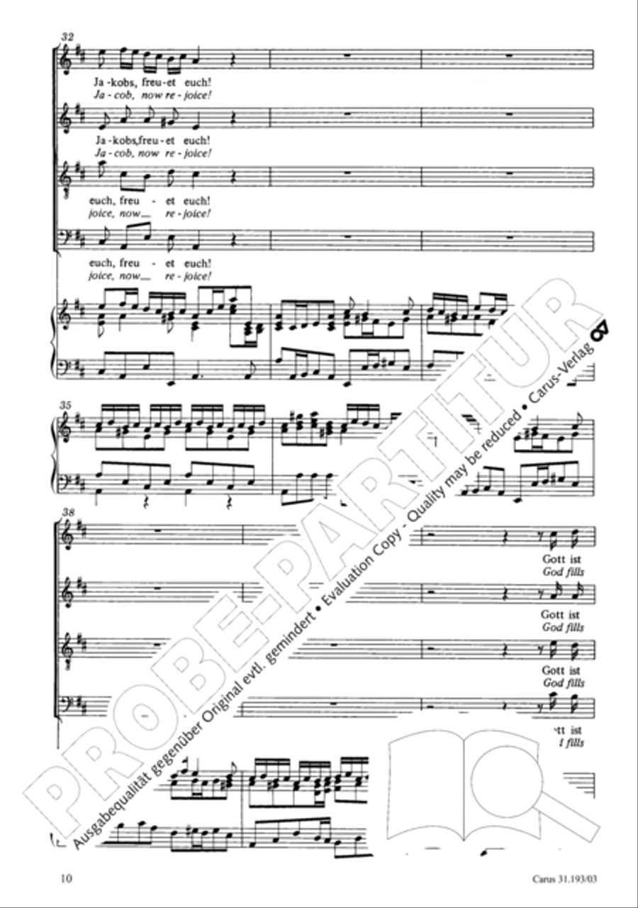 You portals of Zion (Ihr Tore zu Zion) SA scores gallery preview page 10