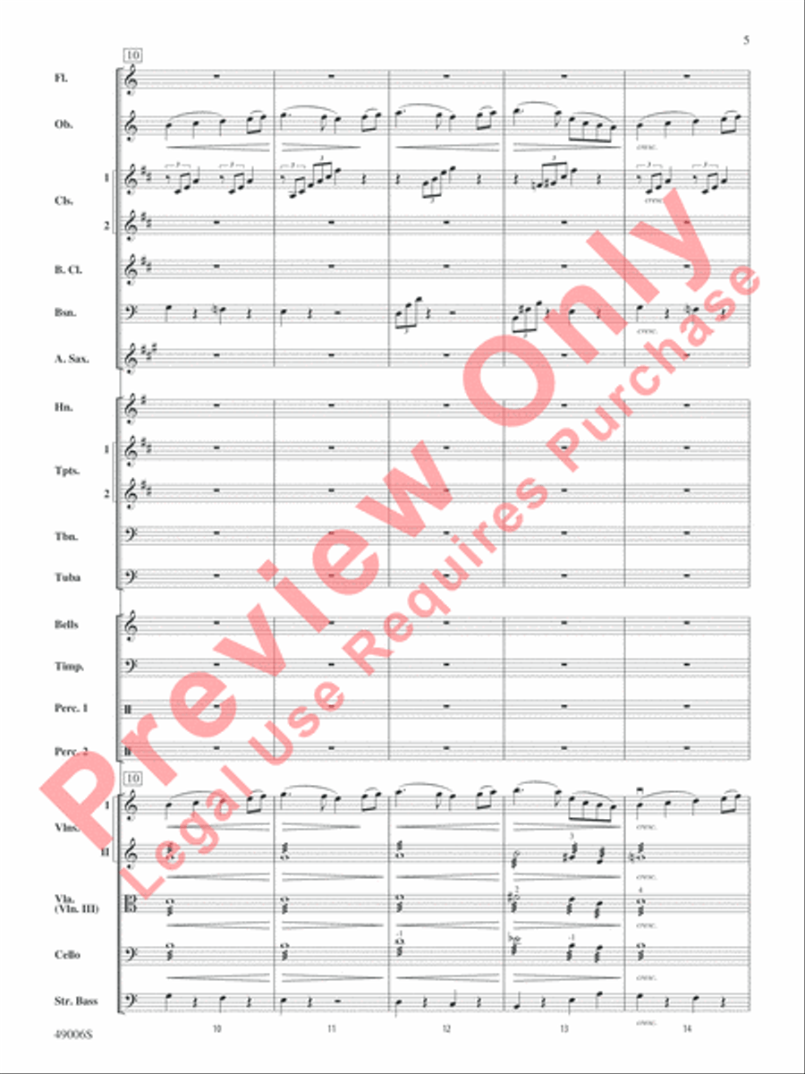 Swan Lake Swan Lake Full Orchestra scores gallery preview page 6
