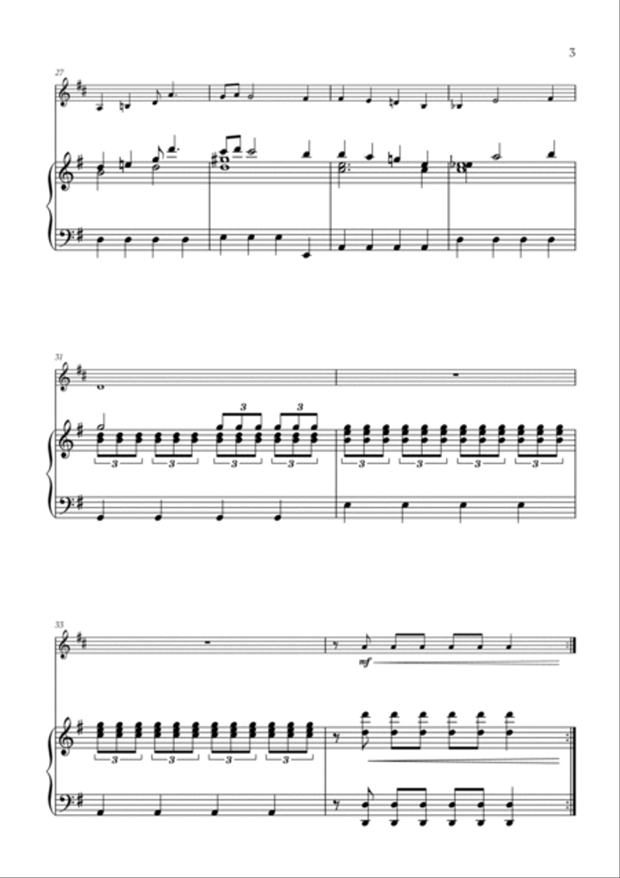 All I Want For Christmas Is You Horn scores gallery preview page 3