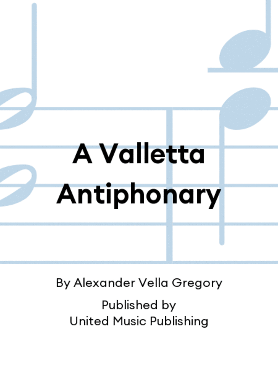 A Valletta Antiphonary