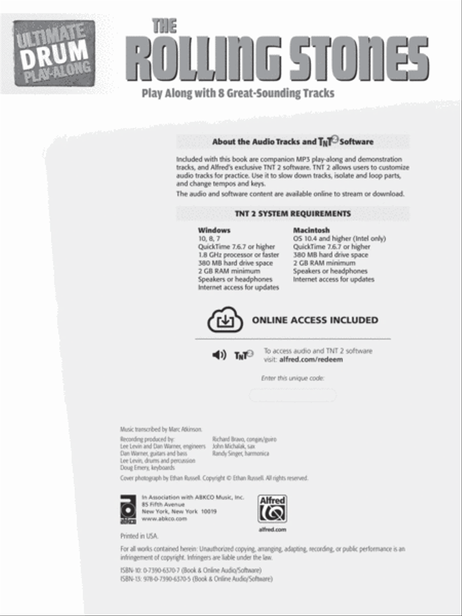 Ultimate Drum Play-Along Rolling Stones Percussion scores gallery preview page 2