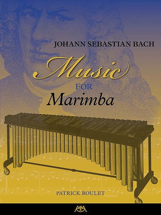 Book cover for Johann Sebastian Bach - Music for Marimba
