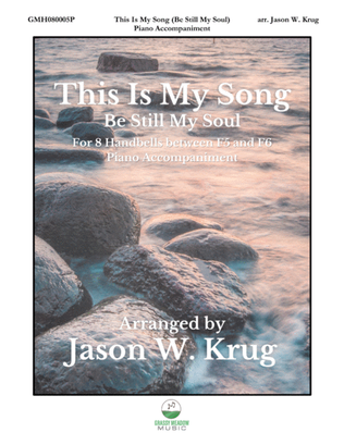 Book cover for This Is My Song (piano accompaniment to 8 handbell version)