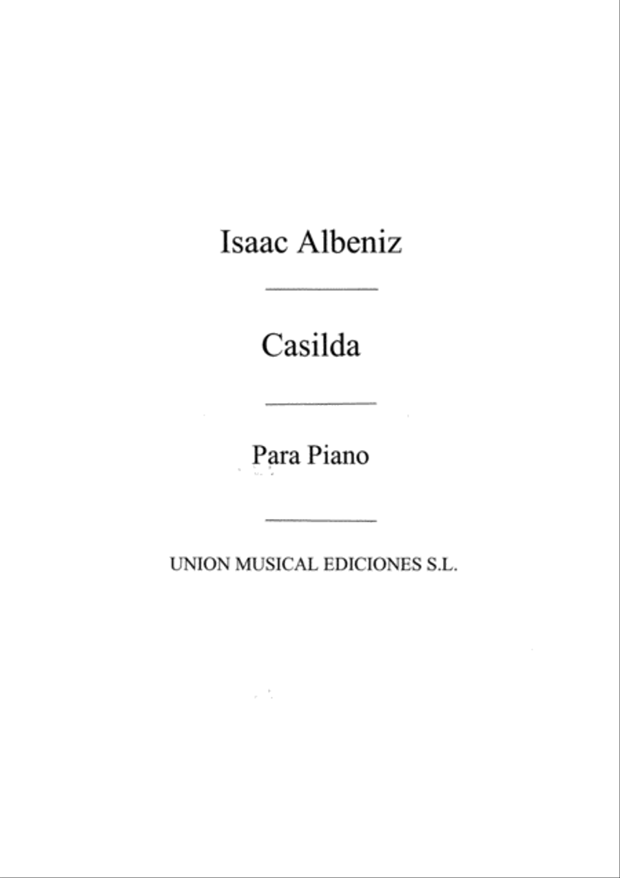 Casilda No.2 From Mazurkas De Salon Op.66 Piano Solo scores gallery preview page 1