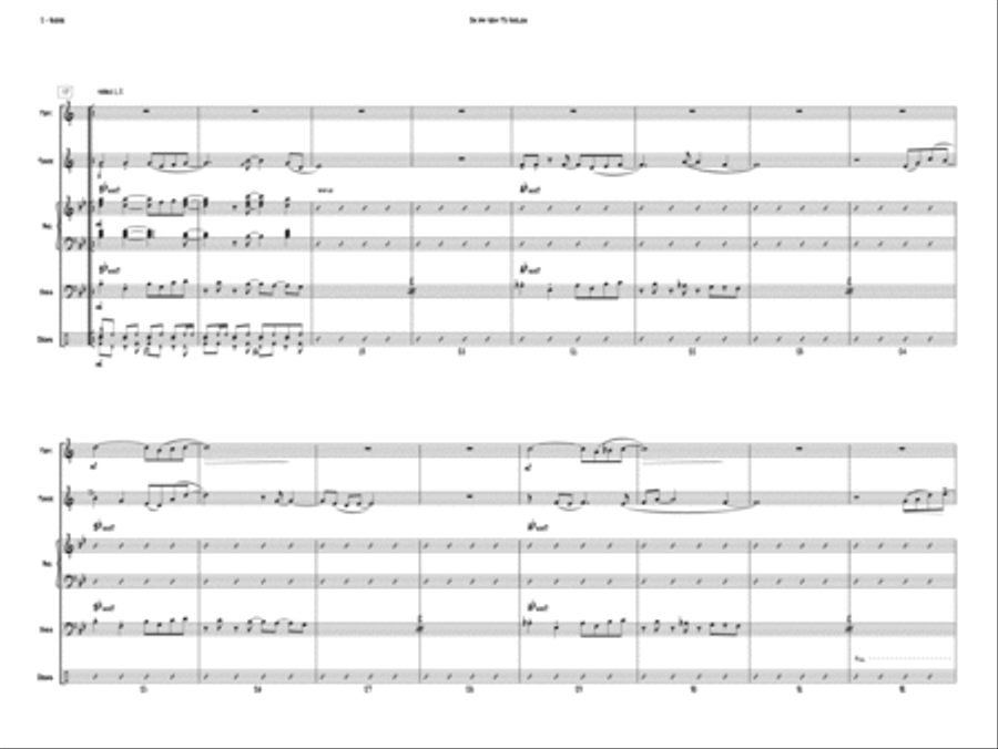 On My Way To Harlem Tenor Saxophone scores gallery preview page 2