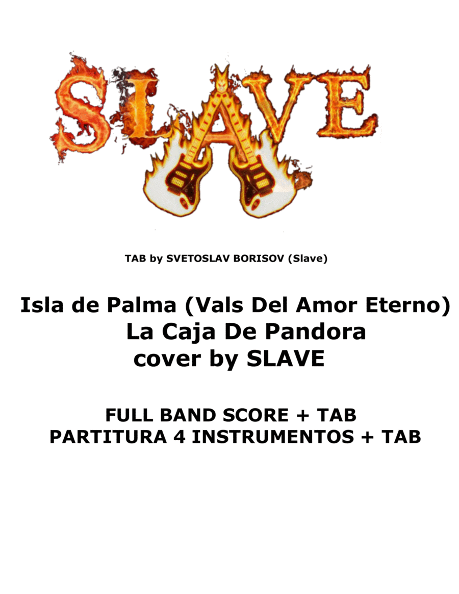 Isla de Palma (Vals del amor eterno) - La Caja De Pandora cover by SLAVE image number null