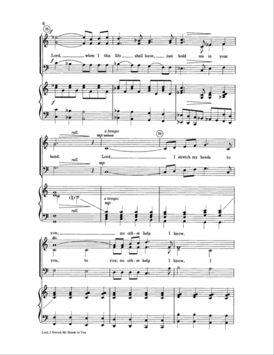 Lord, I Stretch My Hands to You Choir scores gallery preview page 6