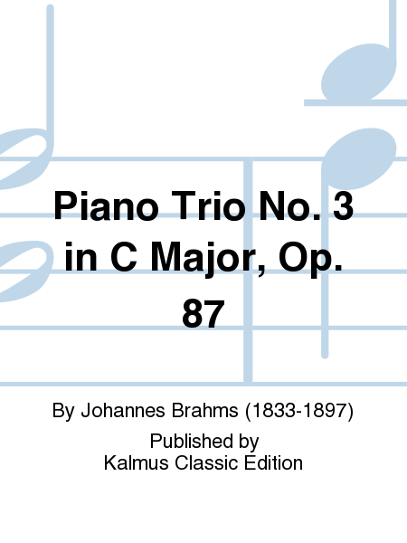 Piano Trio No. 3 in C Major, Op. 87