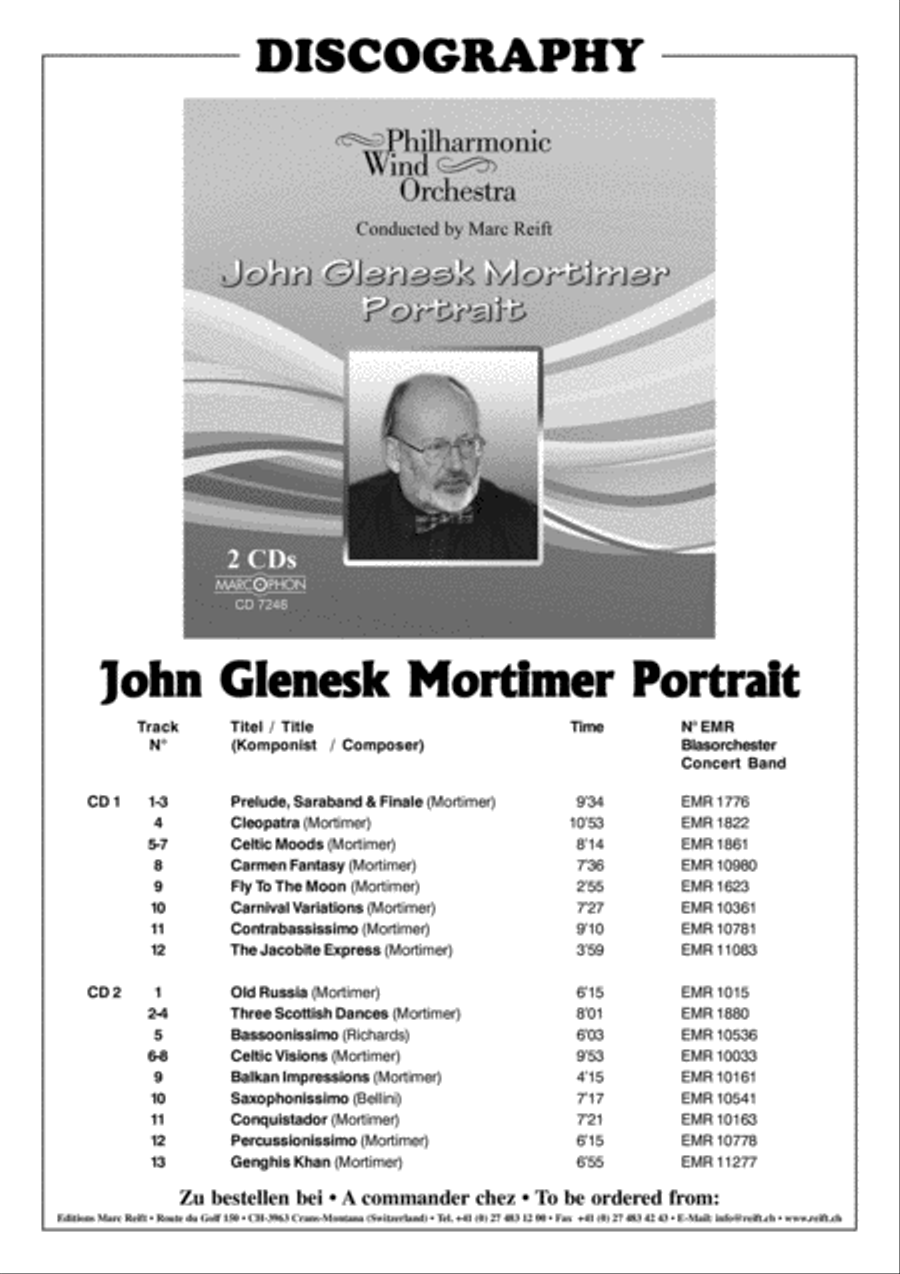 Genghis Khan Genghis Khan Concert Band scores gallery preview page 3