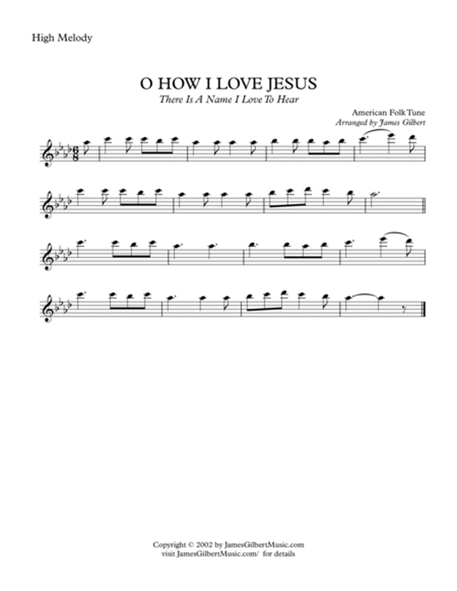 O HOW I LOVE JESUS image number null