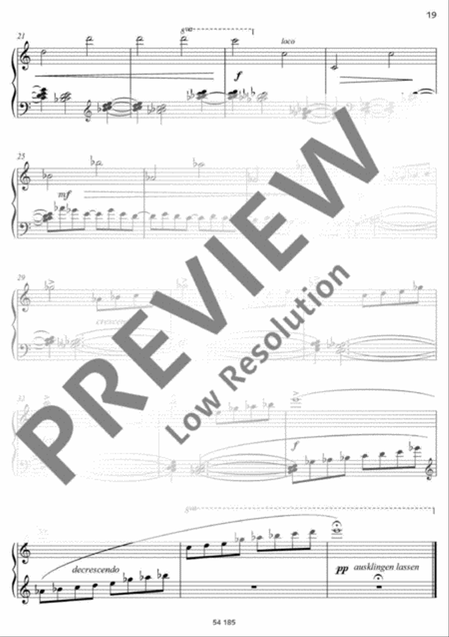 Musical Flowers Musical Flowers Harp scores gallery preview page 20