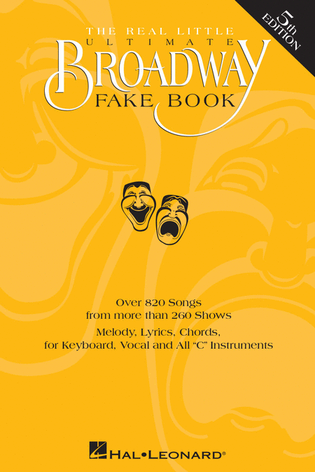 The Real Little Ultimate Broadway Fake Book - 4th Edition