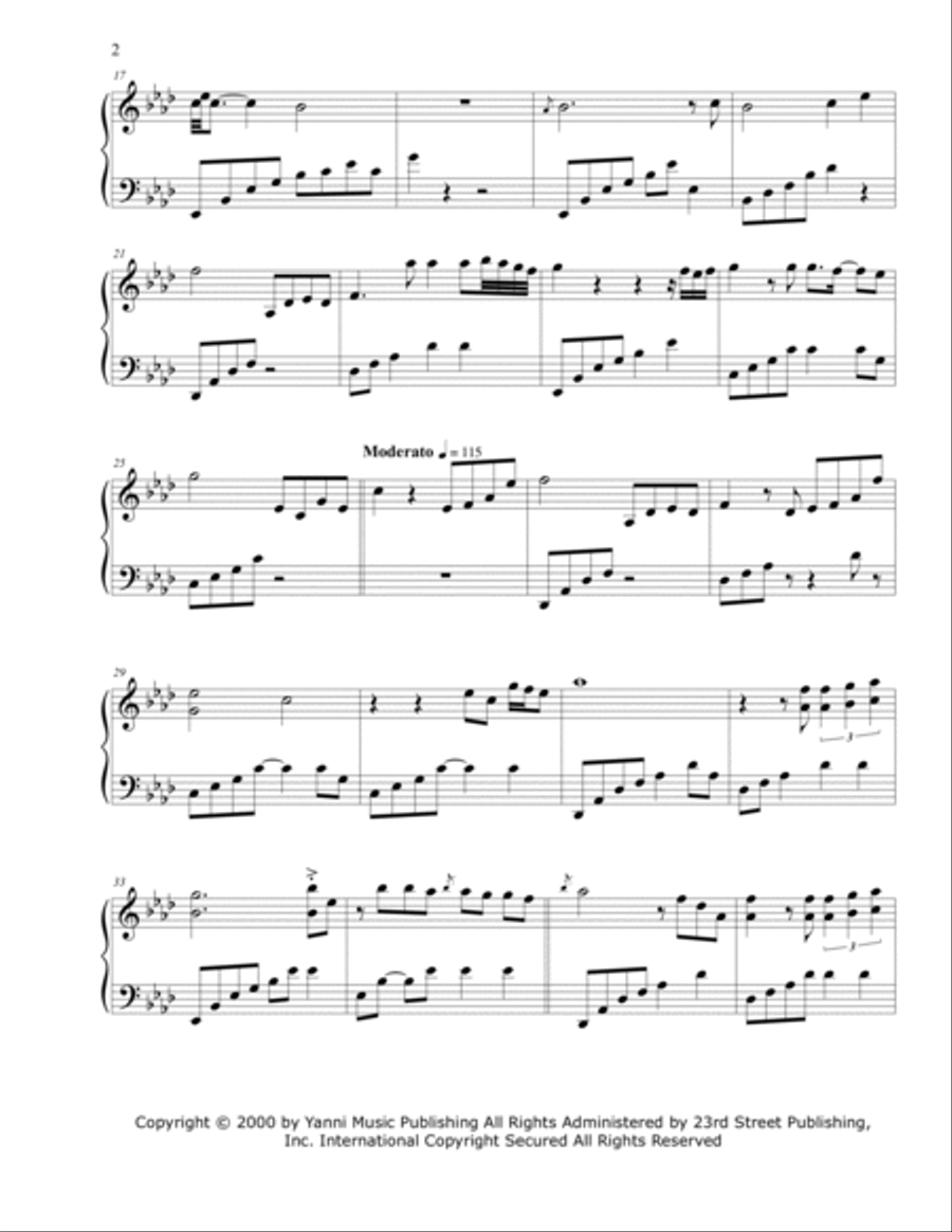 If I Could Tell You Piano Solo scores gallery preview page 2