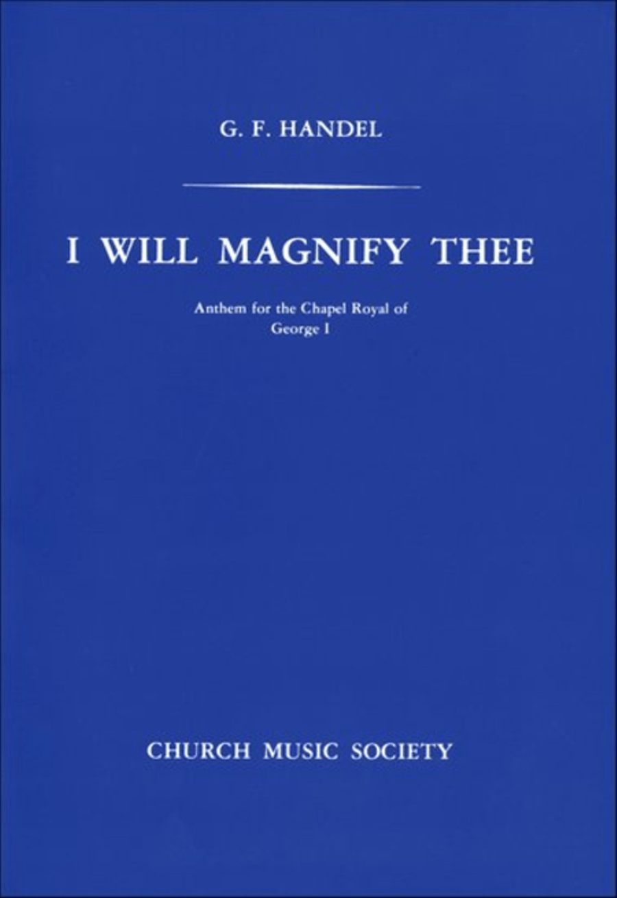 I will magnify Thee 4-Part scores gallery preview page 1