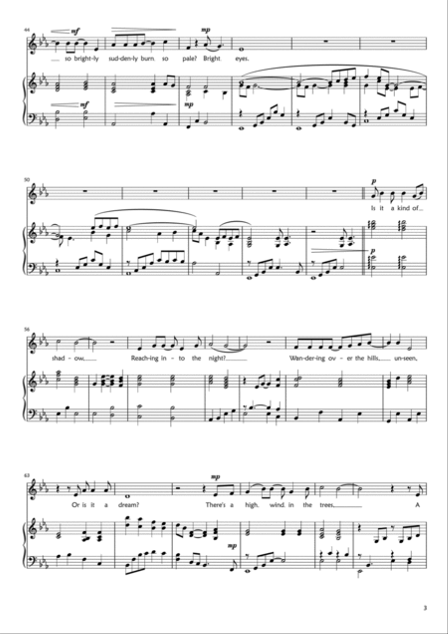 Bright Eyes Voice scores gallery preview page 3