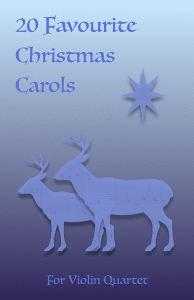 20 Favourite Christmas Carols for Violin Quartet image number null