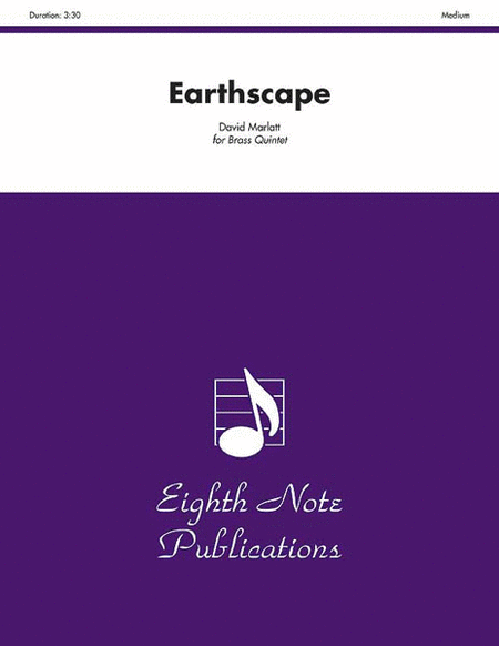 Earthscape by David Marlatt Brass Quintet - Sheet Music