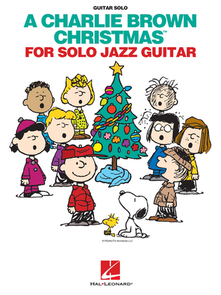 Book cover for A Charlie Brown Christmas for Solo Jazz Guitar