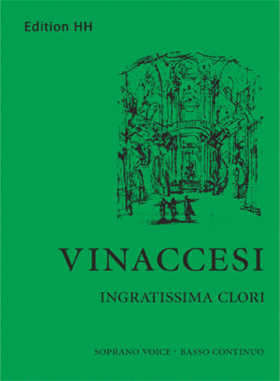 Ingratissima Clori Ingratissima Clori Soprano Voice scores gallery preview page 1