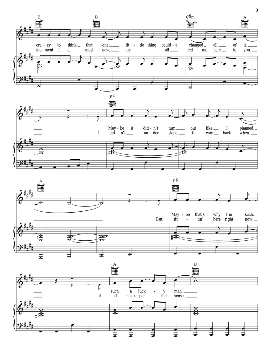 This This Piano, Vocal, Guitar scores gallery preview page 3