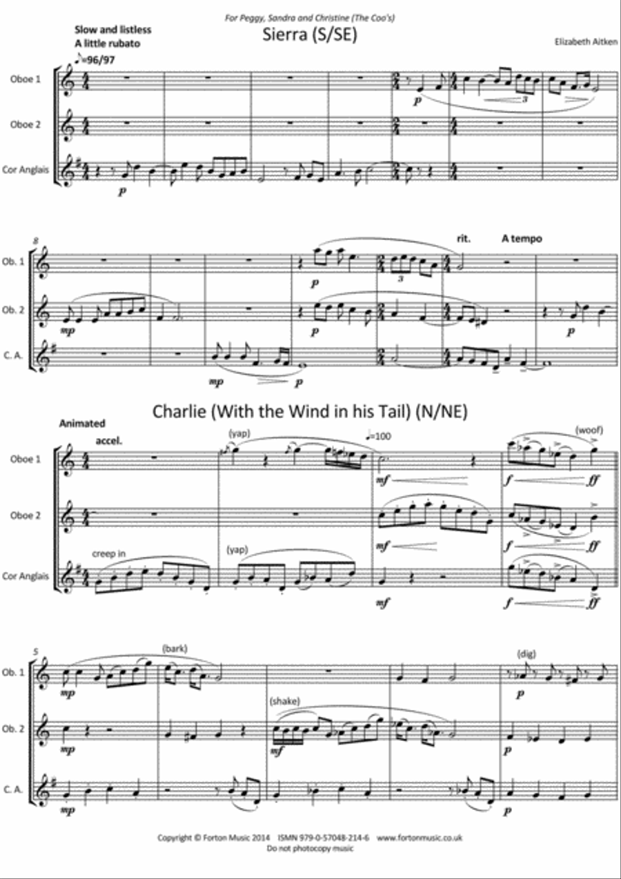 Waft and Woof Set of Parts scores gallery preview page 2