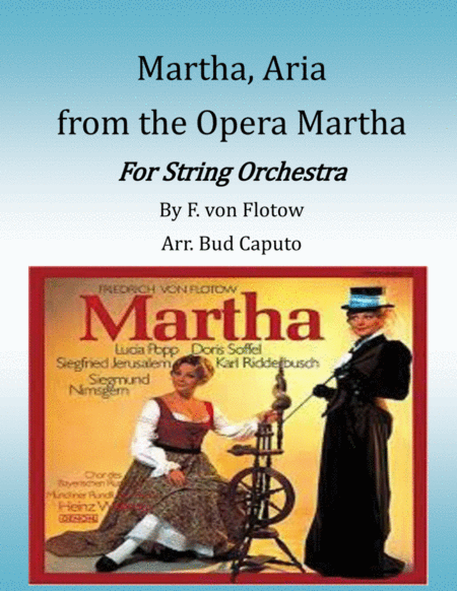 "Martha"- Aria Arranged For String Orchestra image number null