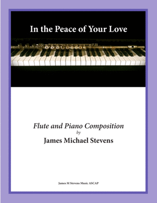 Book cover for In the Peace of Your Love - Flute & Piano