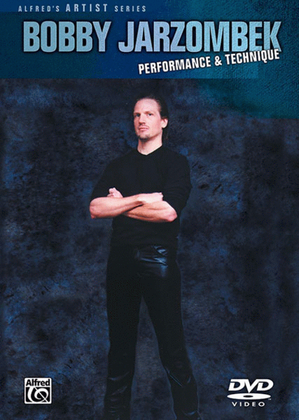 Book cover for Bobby Jarzombek Performance & Technique