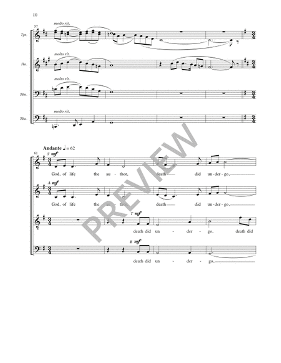 Welcome, Happy Morning! - Full Score and Parts Divisi scores gallery preview page 11