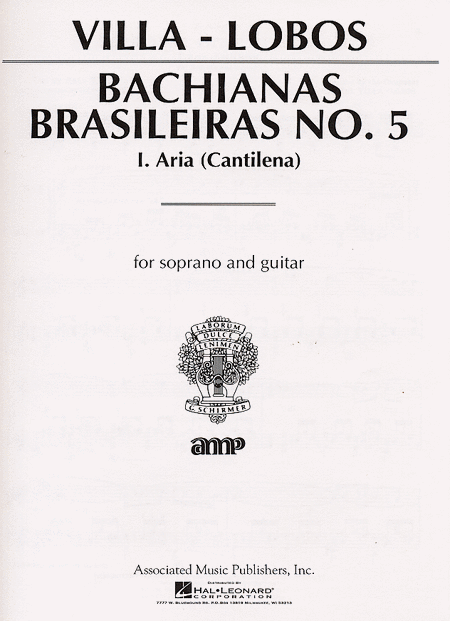 Heitor Villa-Lobos: Bachianas Brasileiras No. 5 - Aria