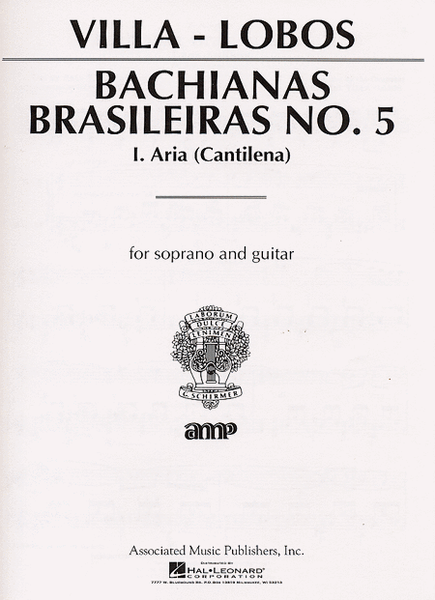 Bachianas Brasileiras No. 5: Aria