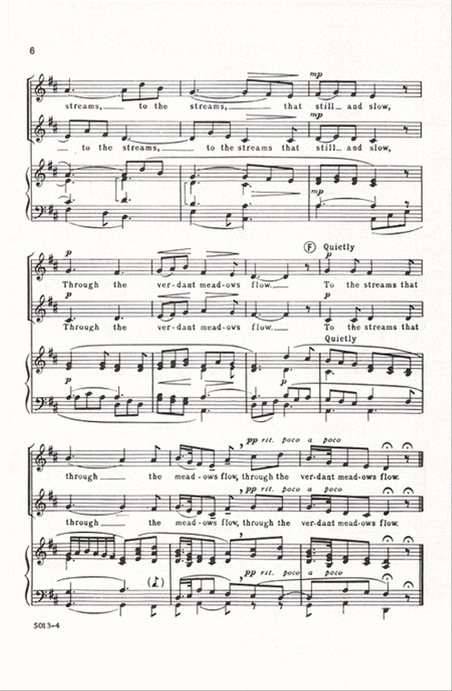 Lo, My Shepherd's Hand Divine (from Mass in G) SA scores gallery preview page 5