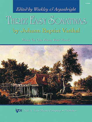 Book cover for Three Easy Sonatinas