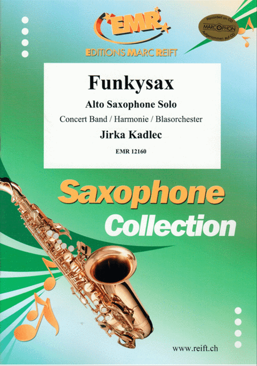 Funkysax Concert Band scores gallery preview page 1