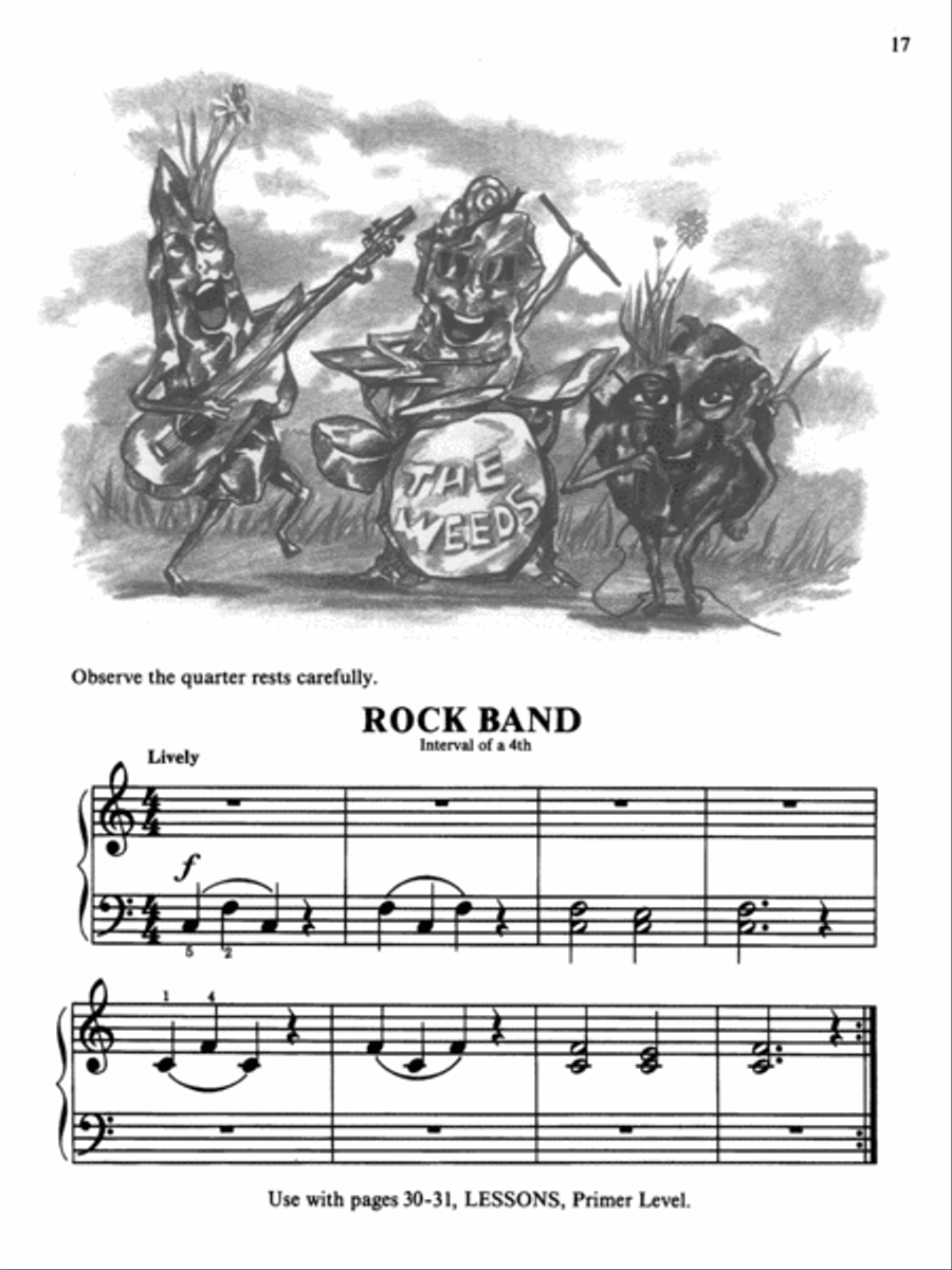 David Carr Glover Method for Piano Technic Piano Method scores gallery preview page 4