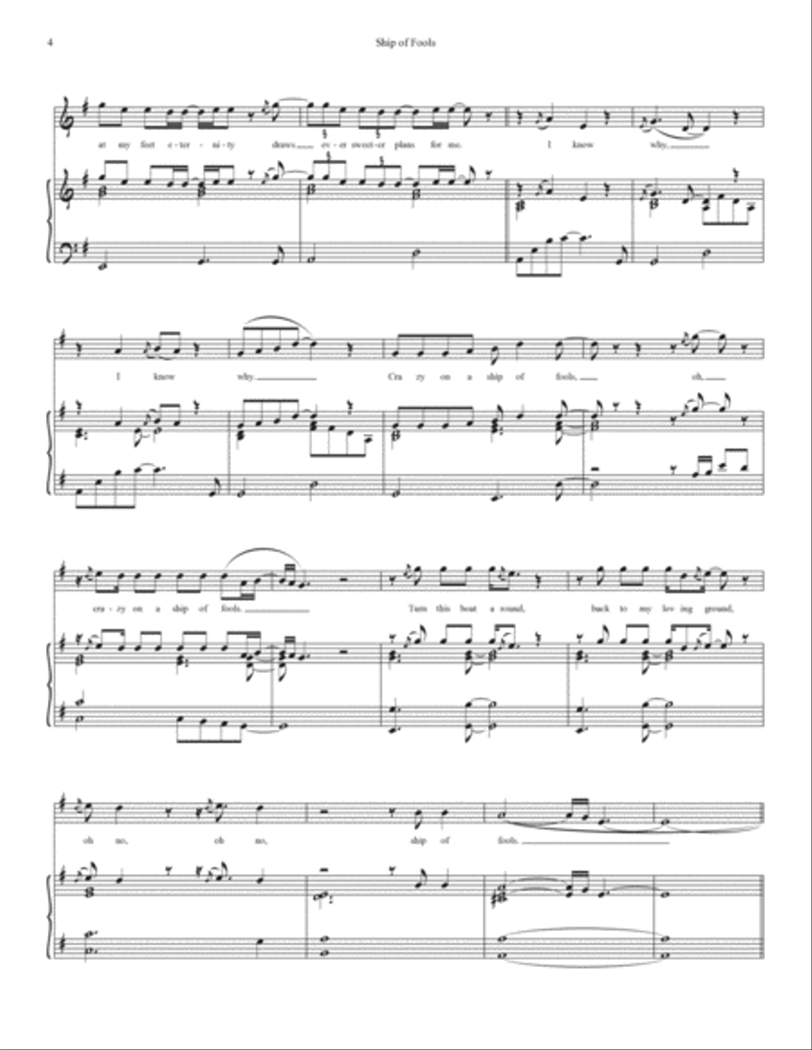 Ship Of Fools Ship Of Fools Voice scores gallery preview page 4