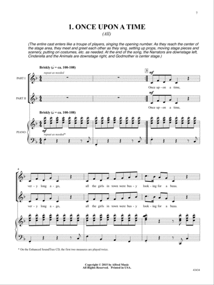 Cinderella. . . If the Shoe Fits! Voice scores gallery preview page 5