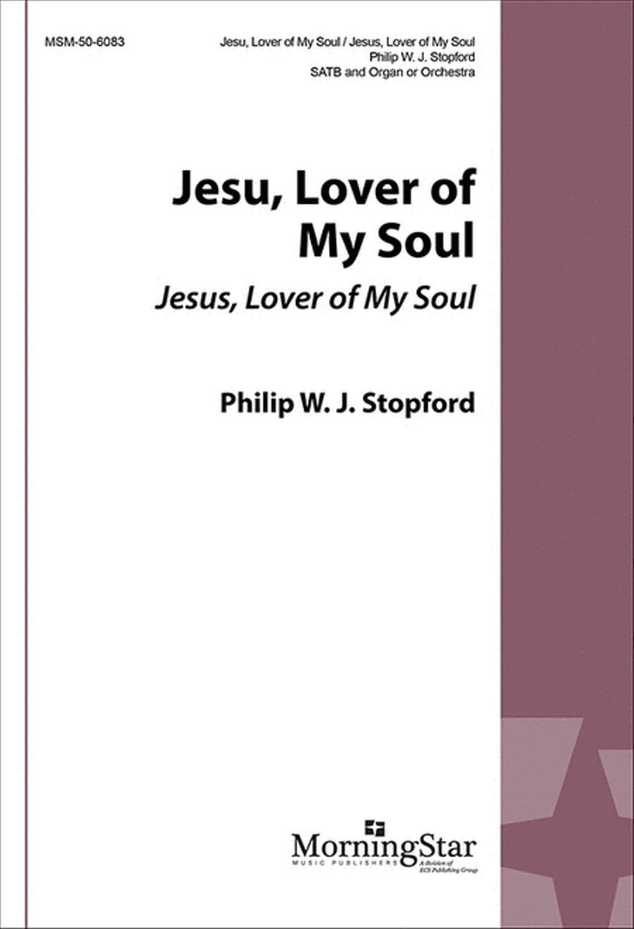 Jesu, Lover of My Soul/Jesus, Lover of My Soul (Choral Score) 4-Part scores gallery preview page 1